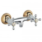 Sinfonia Смеситель для душа на 2 отверстия хром / золото Grohe 26000IG0