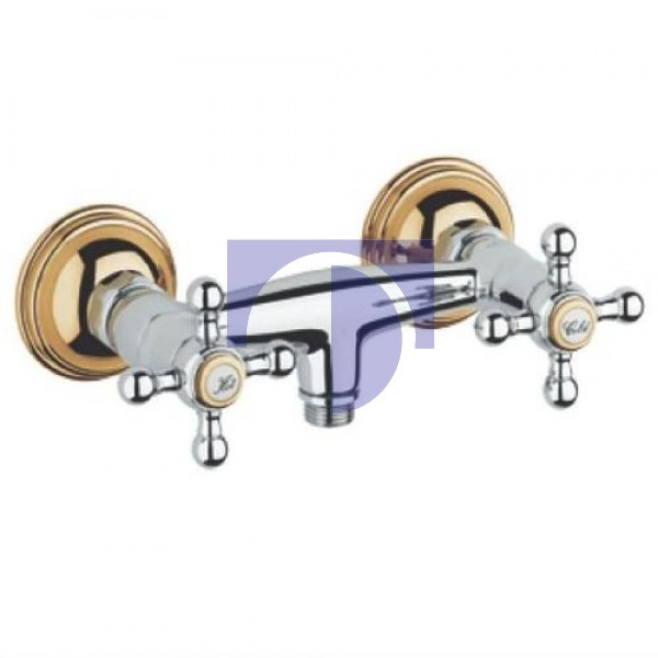 Sinfonia Смеситель для душа на 2 отверстия хром / золото Grohe 26000IG0