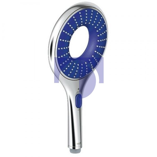Rainshower Icon 150 Душевая головка для смесителя цвет хром / синий Grohe 27449000 Rainshower Icon 150 Душевая головка для смесителя цвет хром / синий Grohe 27449000