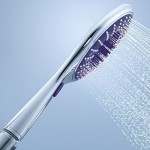 Rainshower Icon 150 Душевая головка для смесителя цвет хром / синий Grohe 27449000 Rainshower Icon 150 Душевая головка для смесителя цвет хром / синий Grohe 27449000