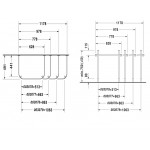 Happy D.2 Консоль для раковины Duravit 0030791000