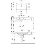 Happy D.2 Раковина Duravit 2316800030 Happy D.2 Раковина Duravit 2316800030