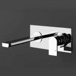Via Manzoni Смеситель для раковины со стены Gessi 38689 031 Via Manzoni Смеситель для раковины со стены Gessi 38689 031