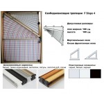 Шторы-плиссе свободновисящие треугольники F Slope 4 Шторы-плиссе свободновисящие треугольники F Slope 4