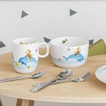 Дитячі столові прибори 4 предмета Happy as a Bear Villeroy & Boch Дитячі столові прибори 4 предмета Happy as a Bear Villeroy & Boch