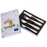 Дитячі столові прибори 4 предмета Happy as a Bear Villeroy & Boch Дитячі столові прибори 4 предмета Happy as a Bear Villeroy & Boch