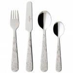 Дитячі столові прибори 4 предмета Hungry as a Bear Villeroy & Boch Дитячі столові прибори 4 предмета Hungry as a Bear Villeroy & Boch
