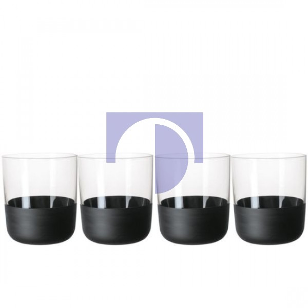 Набор из 4 стаканов 0,25 л Manufacture Rock Villeroy & Boch Набор из 4 стаканов 0,25 л Manufacture Rock Villeroy & Boch