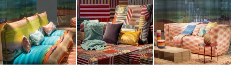 Новые красочные дизайны в коллекциях 2019 от Missoni Home