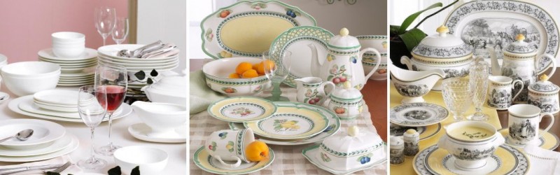 Качество столовой посуды Villeroy & Boch